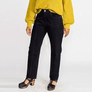 Esby Denim Lindsey Jeans in Washed Black Women's 25